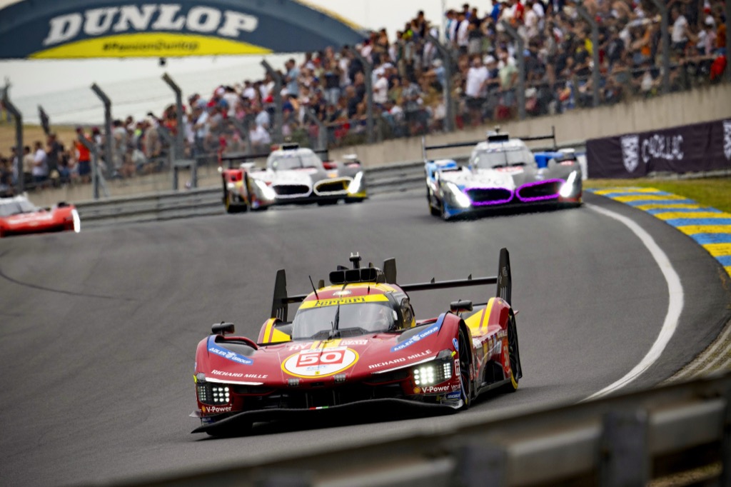 Nicklas Nielsen tæt på Le Mans-podiet.
(Foto: Ferrari Media)